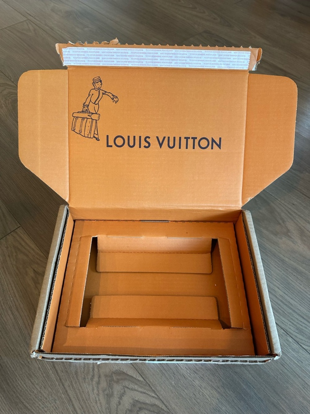 LV Louis Vuitton shipping box. Box only.